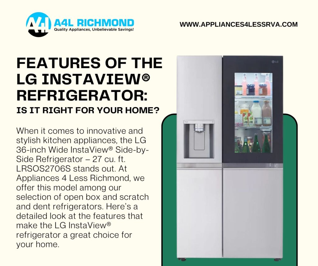 LG InstaView®️ Refrigerator