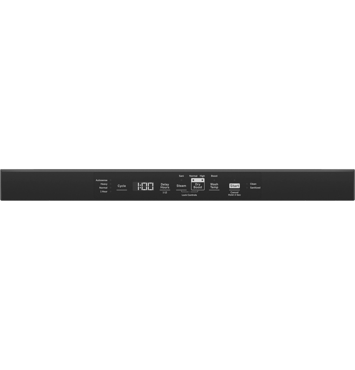 GE® ENERGY STAR® Top Control with Plastic Interior Dishwasher with Sanitize Cycle & Dry Boost 4