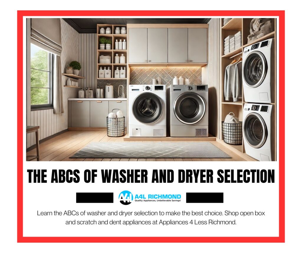 Washer and Dryer Selection