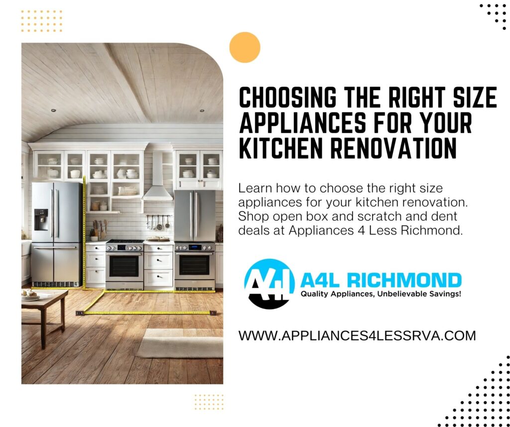 Choosing the Right Size Appliances