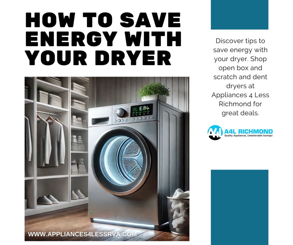 How to Save Energy with Your Dryer