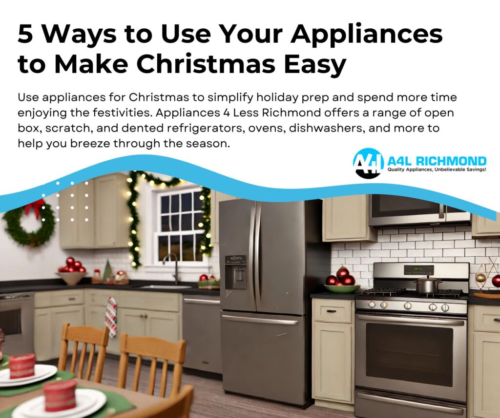 Use appliances for Christmas