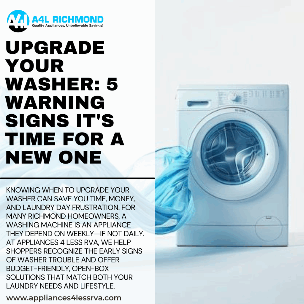 Upgrade your washer